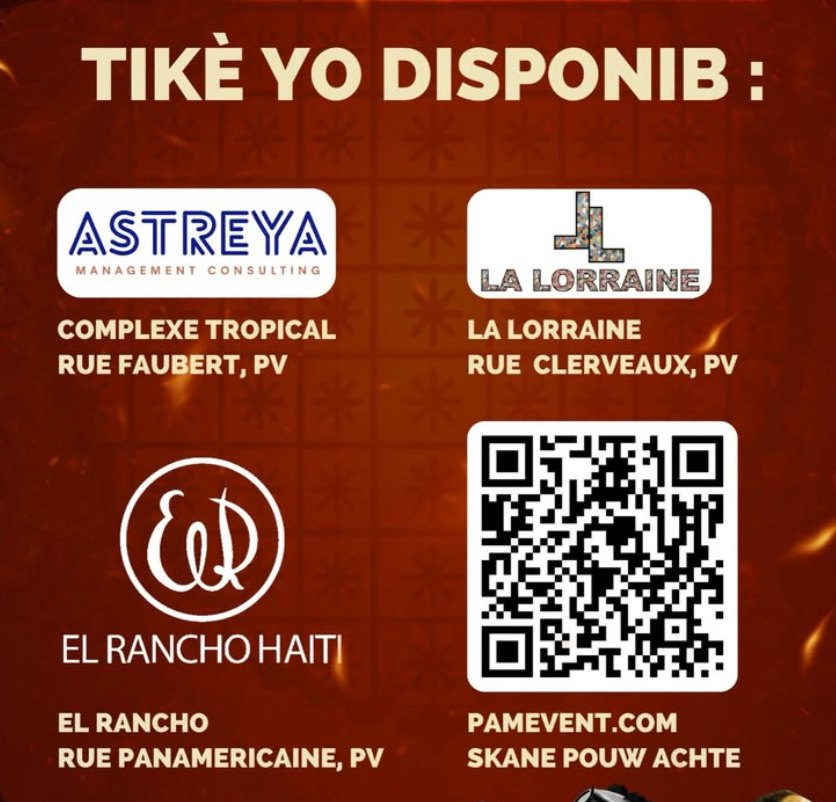 Tikè yo disponib
